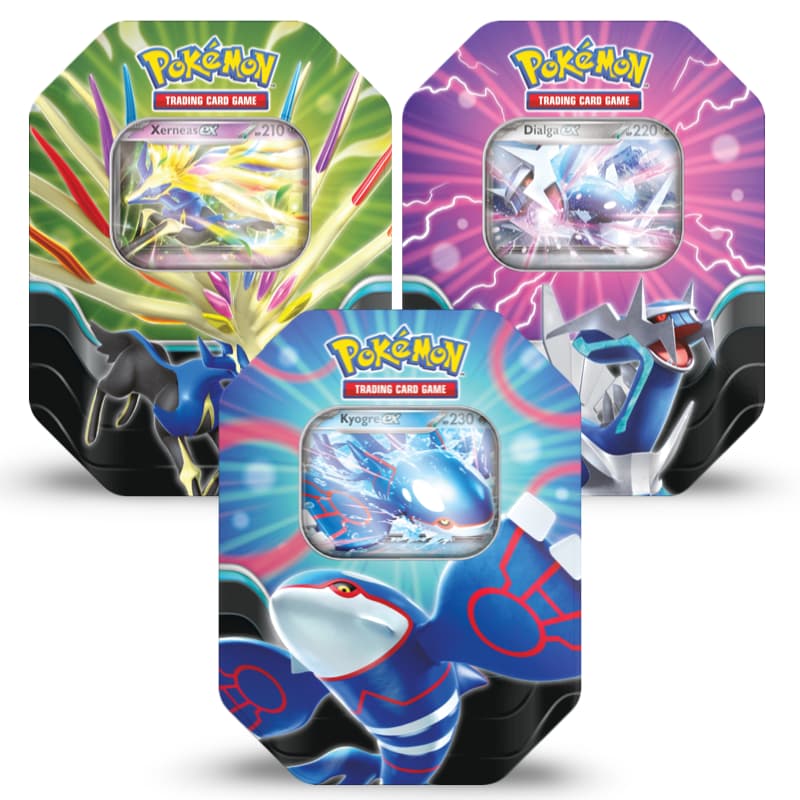 Azure Legends Tins: Dialga ex Tin-Box