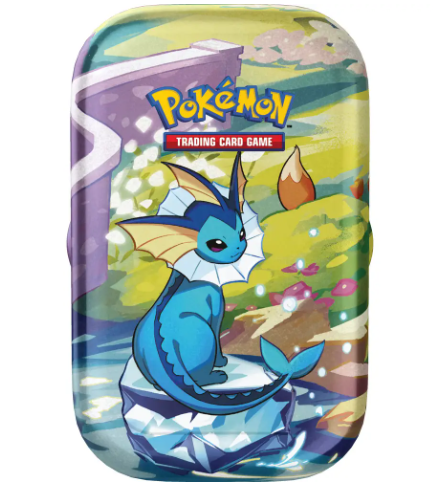 Pokémon-Sammelkartenspiel: Mini-Tin-Box Karmesin & Purpur - Prismatische Entwicklungen