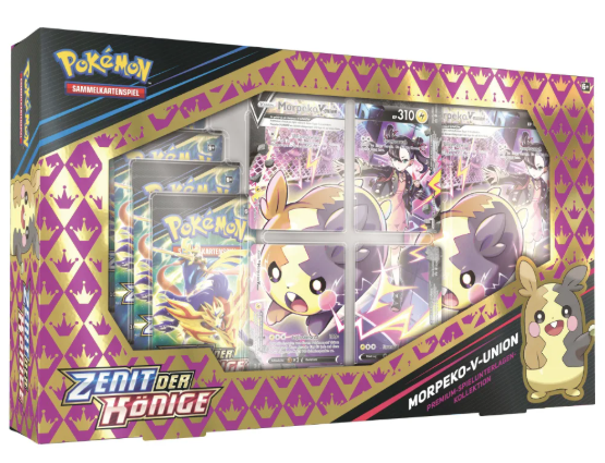 Pokemon Zenit der Könige Morpeko V-Union Premium-Spielunterlagen-Kollektion